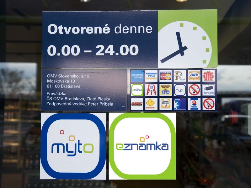 Na Slovensku začal prodej elektronických dálničních známek